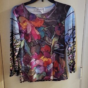 Multicolor Floral Blouse